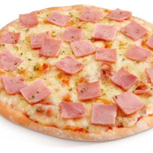 PIZZA JAMON Y QUESO